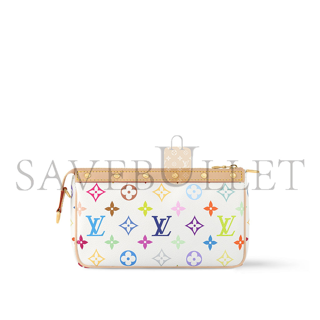 LOUIS VUITTON MURAKAMI LV X TM POCHETTE ACCESSOIRES M13404 (22*13*4cm) LOUIS VUITTON MURAKAMI LV X TM POCHETTE ACCESSOIRES M13404 (22*13*4cm)